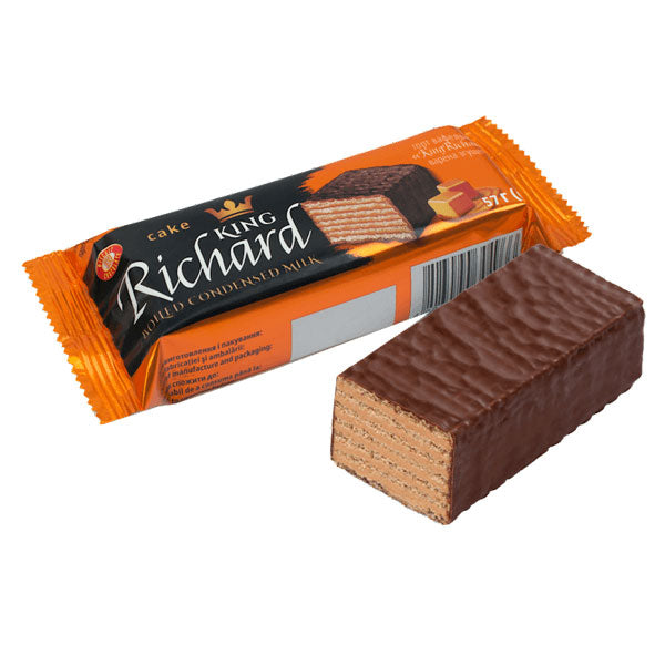 Wafers King Richard with Condensed Milk – 2.01 oz (57gr)